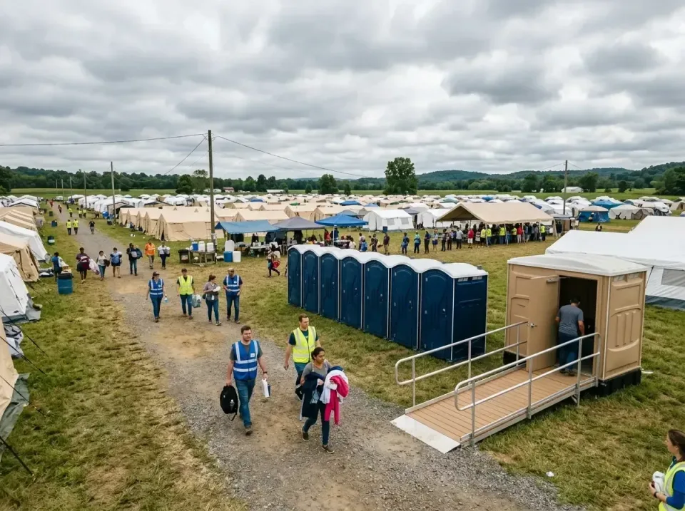 disaster-relief-camp-restrooms-010 — frequently asked questions, Dumpster & Portable Bathrooms Rental in Hayfield, VA